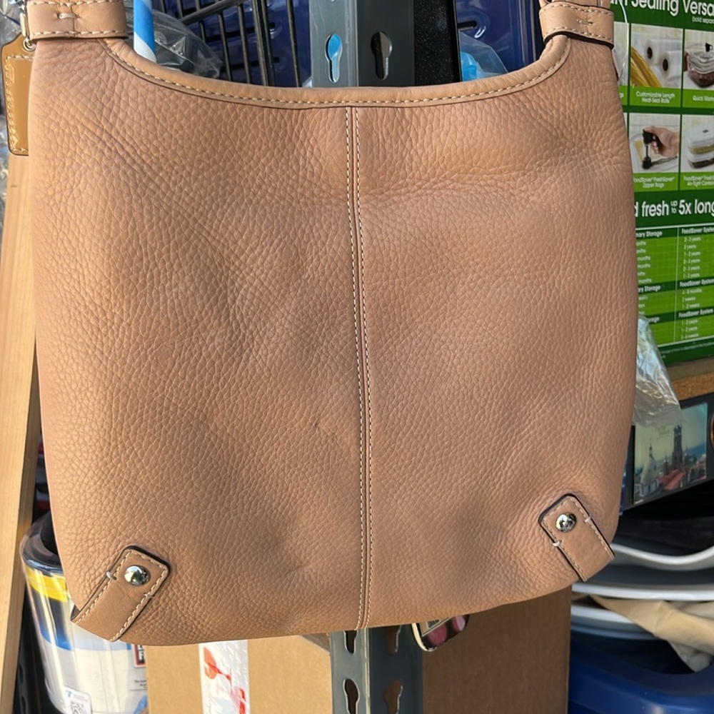 Brand new Coach crossbody tan 100% leather bag purse - Picture 6 of 6